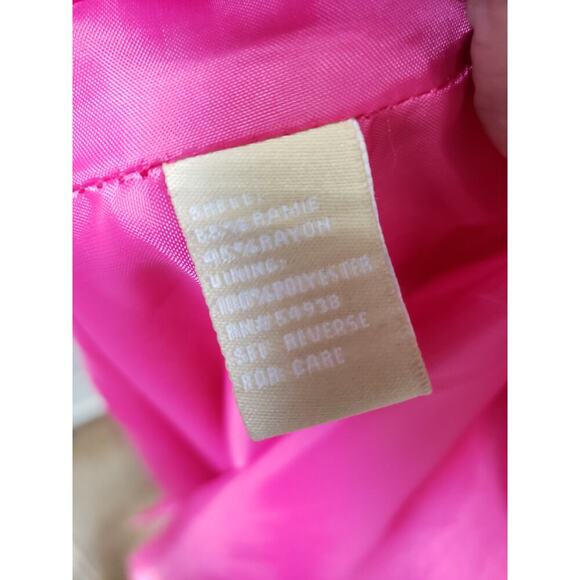 Appraisal Dress Women 20W Pink Sleeveless Embroidered Cutout Sheath Lined Boho - Picture 7 of 13